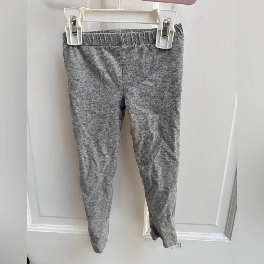 The Children's Place 3T Girls Gray Stretch Leggings Pants